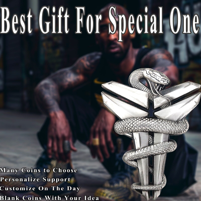 3D Kobe Bryant NBA Legend Classic Logo Pendant Necklace Stainless