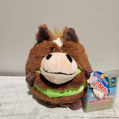 Mushabelly Chatter Jay at Play Horse Pony Brown Stuffed Animal Plush NON-WORKING - Picture 2 of 9
