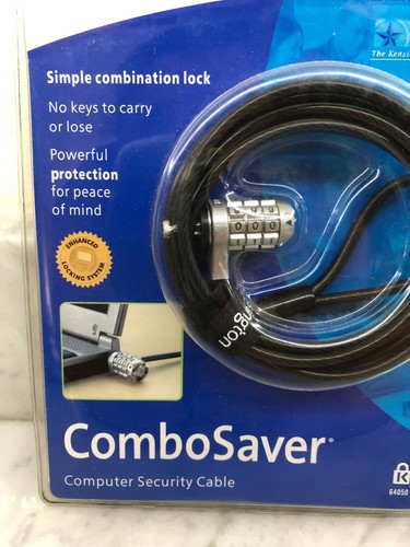 BRAND NEW Kensington ComboSaver 64050 Laptop Notebook Computer Lock & Cable - Photo 6/6