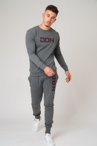 MENS SWEATSHIRT JUMPER PULLOVER JERSEY COTTON TOP CASUAL DESIGNER DON LEISURE - Picture 25 of 33