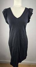NWT! EXPRESS Size XS Women's Black T-Shirt Dress
