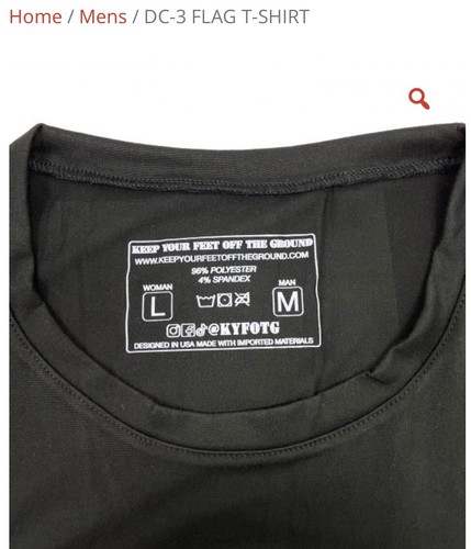 AVIATION T-SHIRT/ Motivational /KEEP YOUR FEET OFF THE GROUND - Picture 3 of 4