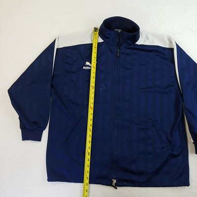 2000's ヴィンテージ PUMA ウルグアイ代表 ユニホームパーカー Vintage Puma zip-up XL track Jacket sweatshirt warm up faded