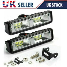 2X 48W LED Work Light Bar Flood Spot Lights Driving Lamp Offroad Car SUV 12V