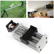 100mm stroke Ball Screw Rail Slide Linear Guide Stage Manual Table CNC Linear🔥
