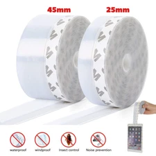 5M/16FT Weather Stripping Door Seal Strip Self Adhesive Bottom Stopper Winter