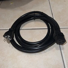 Toptekits NEMA 6-20P to IEC C19 3X12AWG SJT (20A 250V) 10ft Power Extension