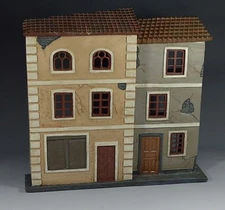 1/35 -1/30. prebuilt WW2 Europe three stories building