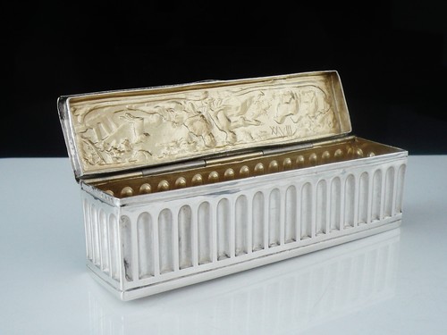 Attractive Sterling Silver Multi Purpose Box, Berthold Muller, Chester 1900 - Picture 11 of 12