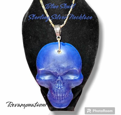 Blauer Totenkopf