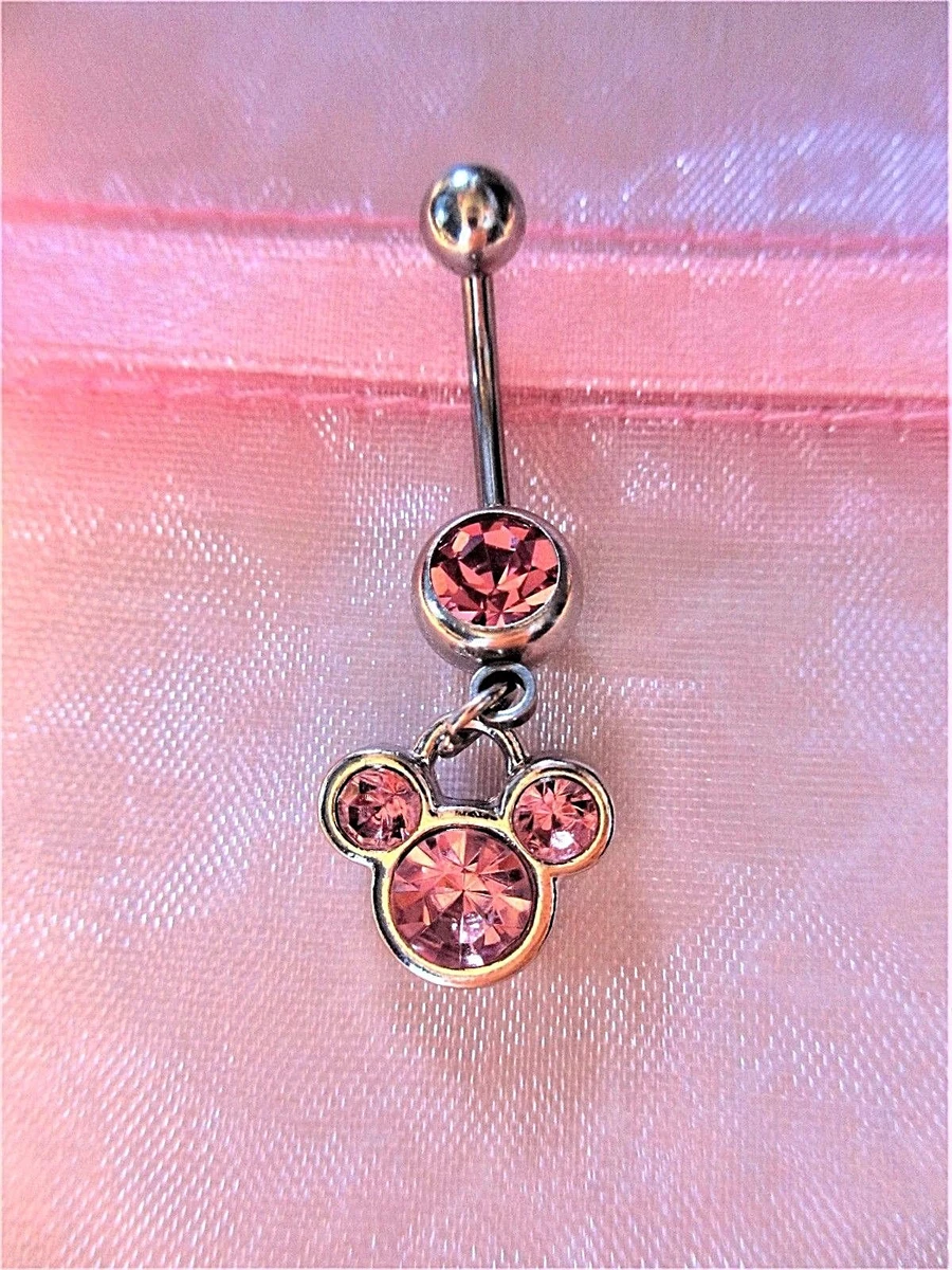 Mickey mouse shop belly ring