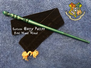 custom harry potter wand 14 real wood hand crafted rare