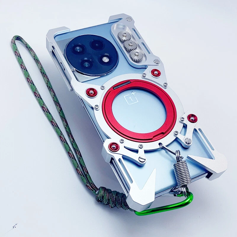 For Oneplus 13 Ace 2 3 5 Pro Armor Aluminum Metal Bumper Cover Ring Stand Case - Image 3 of 4