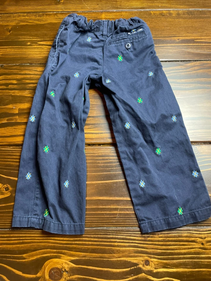 Kitestring by Hartstrings Pants, Girl's 4T Toddler, Navy Blue, Adjustable Waist - Image 2 of 4