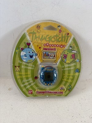 Vintage 2004 Bandai Tamagotchi Connection V3 Blue Brand New Sealed BNIP Rare
