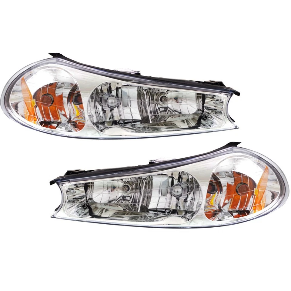 Par de faros para conductor y pasajero Ford Contour 1998-2000 Foto 2 de 4