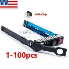 Lot HP 651687-001 2.5" SFF HDD Tray Caddy Gen8 G9 G10 DL380p 651699 DL360p DL380