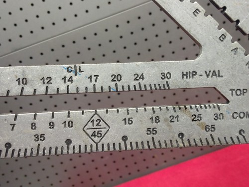 Vtg Swanson "Big 12x Speed Square Framing Square Made In USA - Picture 7 of 8