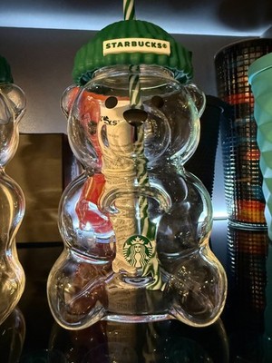 Starbucks Glass Bearista Bear Cold Cup Limited Edition 2026 NEU & OVP