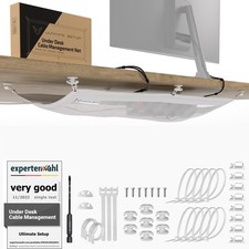Cable Management net - Under Desk Wire Management - Flexible Under Desk Cable...