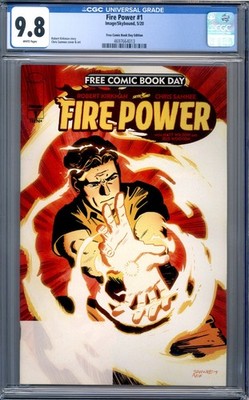 Fire Power #1 FCBD Edition CGC 9.8 Image/Skybound Comics 2020 Robert Kirkman
