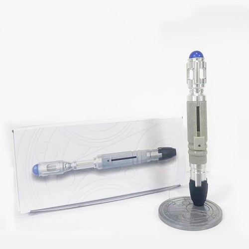 Doctor Who 11th Metal Sonic Screwdriver w/LED Light & Sound Cosplay Doctor Who 11th Metal Sonic Screwdriver w/LED Light & Sound Cosplay