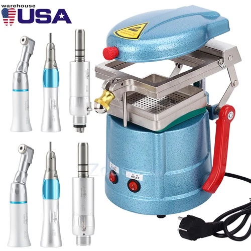 Máquina de termoformado para vacío dental / Pieza de mano de baja velocidad - Foto 1 di 38