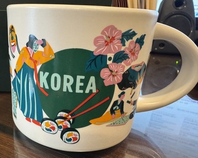 NEW Starbucks Korea Discovery Series Mug 14oz Korean Edition 414ml Collectible