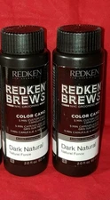 Redken Brews Camo Dark Natural Duo. Fast Shipping!