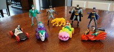 McDonald's 1993 Batman: The Animated Series happy meal toys set of 8, Joker