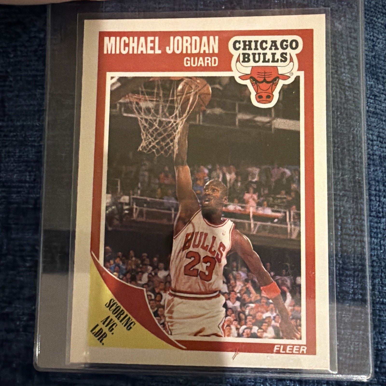 1989-90 Fleer - Michael Jordan #21