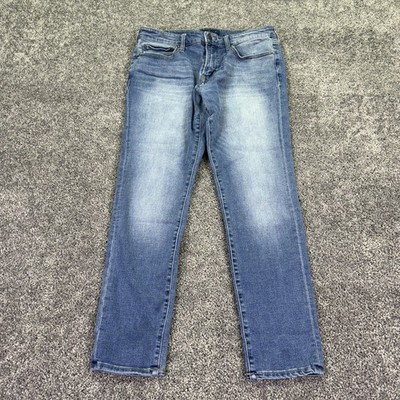 Aeropostale Flex Effects Jeans Mens 31x30 Blue Super Skinny Denim Stretch Casual