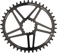 Wolf Tooth 38T Aluminum Elliptical Direct Mount Chainring for 12-Speed, Smooth