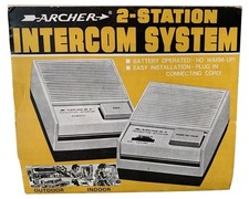 Archer Radio Shack Tandy 2-Station Intercom System 43-221A Wired Transistor