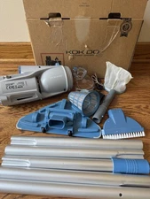 KOKIDO XTROVAC 320Cordless Pool Vacuum with 72”, Standard Interchangeable, Used