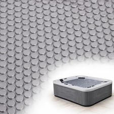 Hot Tub Bubble Blanket - 8 x 8 FT 16-Mil Square Pool Spa Solar Cover  Heavy ...