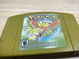 N64 Pok&eacute;mon Gold Version For Nintendo 64 US Version