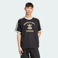 adidas men 3-Stripes Originals Dept. Graphic Tee
