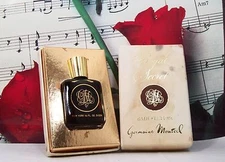 Royal Secret Bath Perfume 0.5 Oz. By Germaine Moneil. Slightly stained Box.