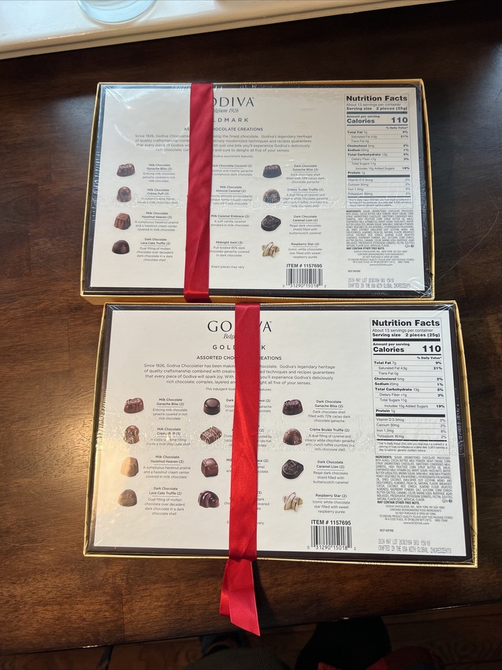 Godiva Belgium Goldmark Assorted Chocolate, 11.3 Ounce (27 Pieces) Gift