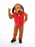 Dog Costume W/waistcoat + Big Head Dog Costume W/waistcoat + Big Head