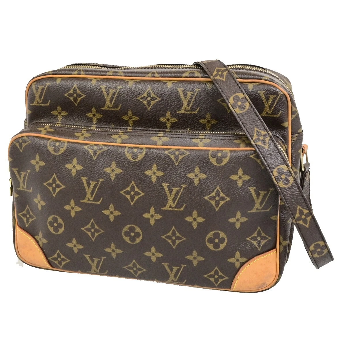 LOUIS VUITTON（LV） Borsa a tracolla Louis Vuitton Nilo Monogram Pelle Marrone M45244 98FB500