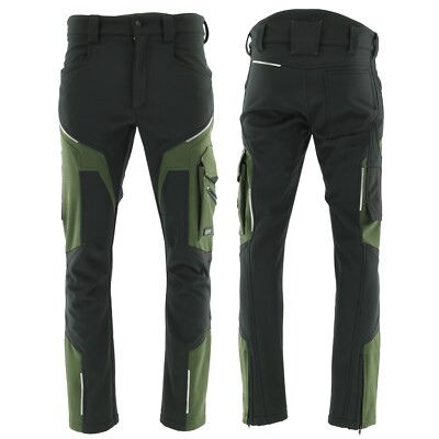Hybridhose Softshell Bundhose 350 g/m² Hose Arbeitshose Winterhose Gr. S-XXXL  