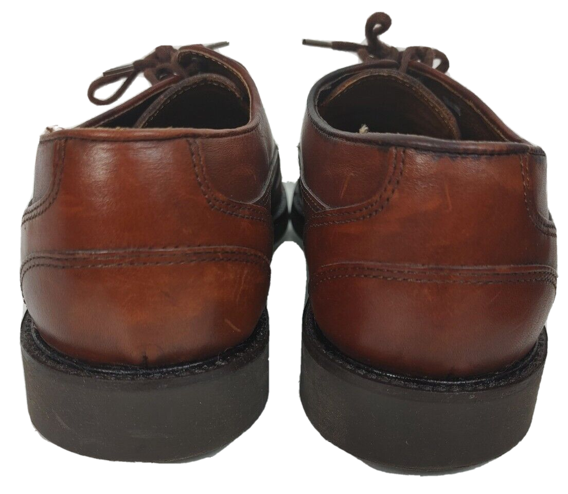 GH Bass & Co Brown Lace Up Oxford Shoes Men display picture 1