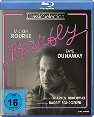 Barfly  NEW Arthouse Blu-Ray Disc Barbet Schroeder Mickey Rourke