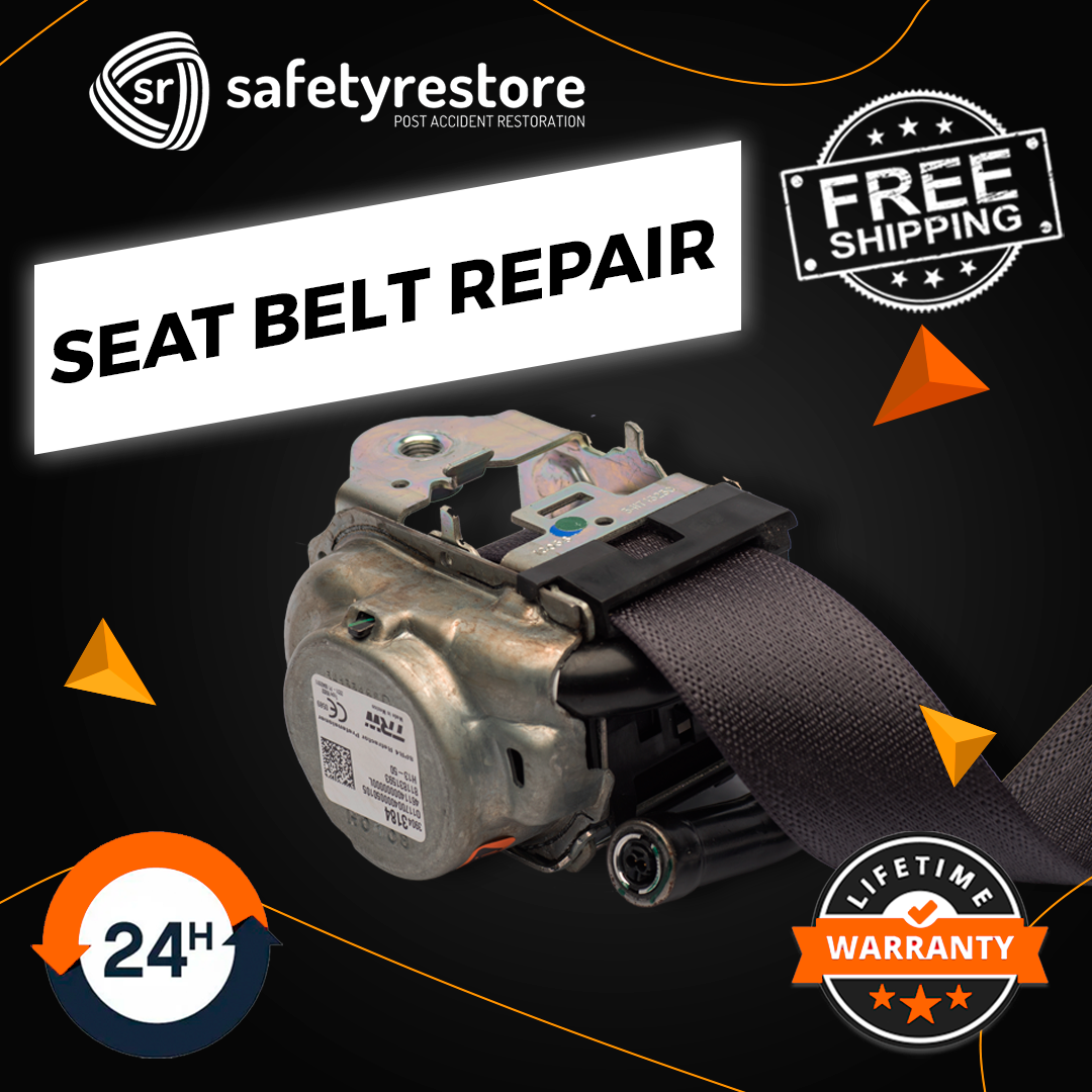 Fix Locked Seat Belt After Accident Service - Lifetime Warranty, All Makes & Models, Single Stage Belts Seat Belt Repair - Foto 10