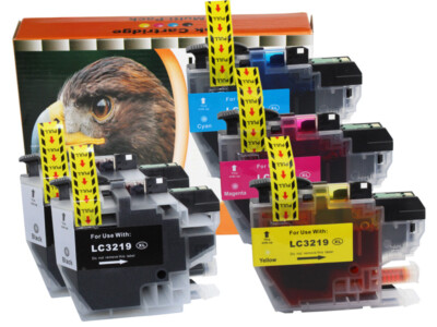 Kit 5 Cartucce Come LC-3219 XL 2 X Black, 1 X Cyan, Magenta, Yellow Per Brother MFC-J5330 -J5335 -J5730 -J5830 -J5930 -J6530 -J6535 -J6730 -J6930 -J6935 DW - Foto 3