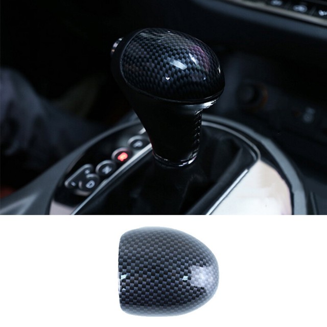 For Kia Sportage 20112016 carbon fiber car interior Gear shift knob