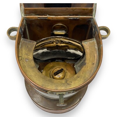 TUNG WOO MASTHEAD - Oil Lantern Handle Reflector Bubble Bow