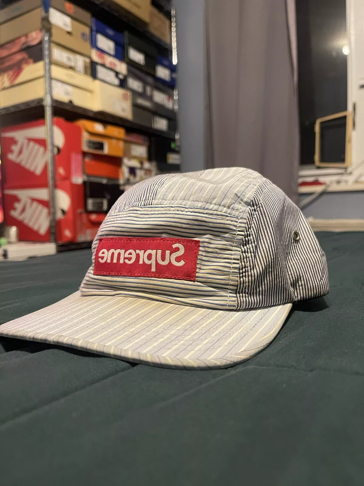 Supreme x Comme Des Garçons CDG 5 Panel Camp Hat (2012)